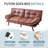 Unia Twin 71'' Convertible Futon Sofa-1369322704