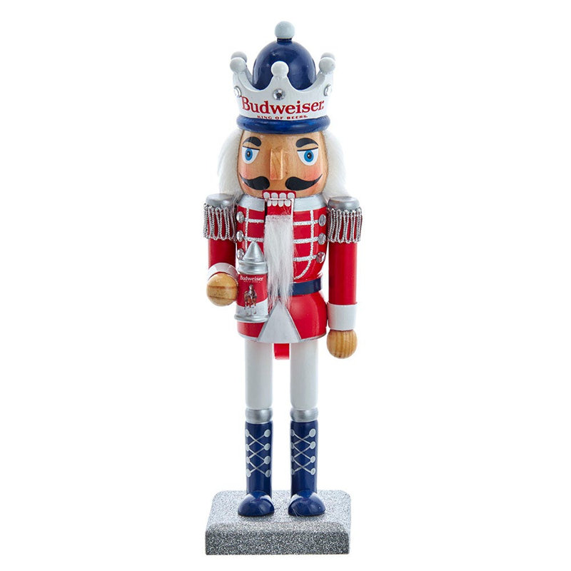 Christmas Nutcracker, 3.5" L x 2.5" W x 10" H