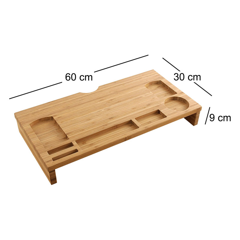 Bamboo Monitor Stand