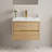 Wall-Mounted Bathroom Vanity - Sink, Floating Storage Cabinet, Stone Resin Countertop, Soft Close Drawers-1592835729-1592835730