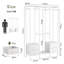 110cm Clothing Rack-1800635126