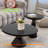 Glass Round Beveled Edge Table Top-92321341
