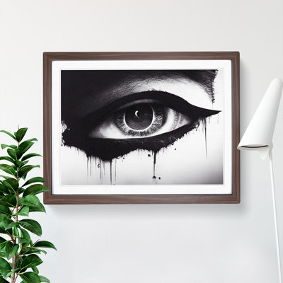 Human Eye Purism Abstract - Single Picture Frame Print
