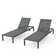 Wade Logan® Caggiano Outdoor Metal Chaise Lounge & Reviews | Wayfair