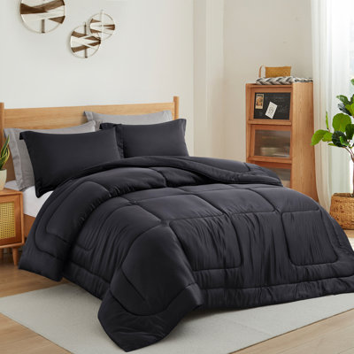 Ensemble d'édredon en microfibre 3 pièces 