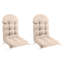 Coussin de siège et de dossier Adirondack pour l'extérieur 2 pièces-2070234943