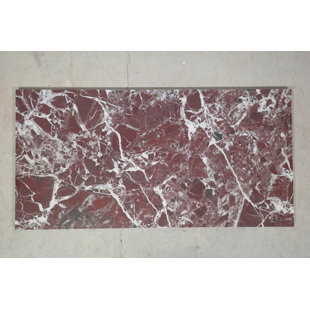 Carrelage en marbre 12 x 24 Rosso Levanto