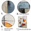 «Orange and Blue Cubism Assemblage - Abstract Collages», reproduction d'art-761063237-761063236