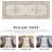 Rug Kitchen - Hallway Non Slip Washable Oriental Soft Indoor Neutral Carpet for Entry Bedroom Farmhouse Low Pile Stain Resistant Hall Rugs Long Thin Front Door Mat - Ivory-538885780