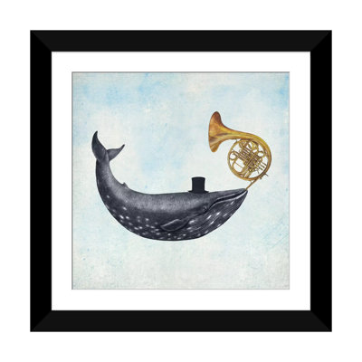 « baleinee song », impression sur toile