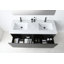 Matera 60" W Double Vanity-245016614-245016617
