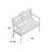 Metinaro Solid Wood Bench-602195865