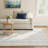 Hoxton Washable Striped Indoor Rug-397351178