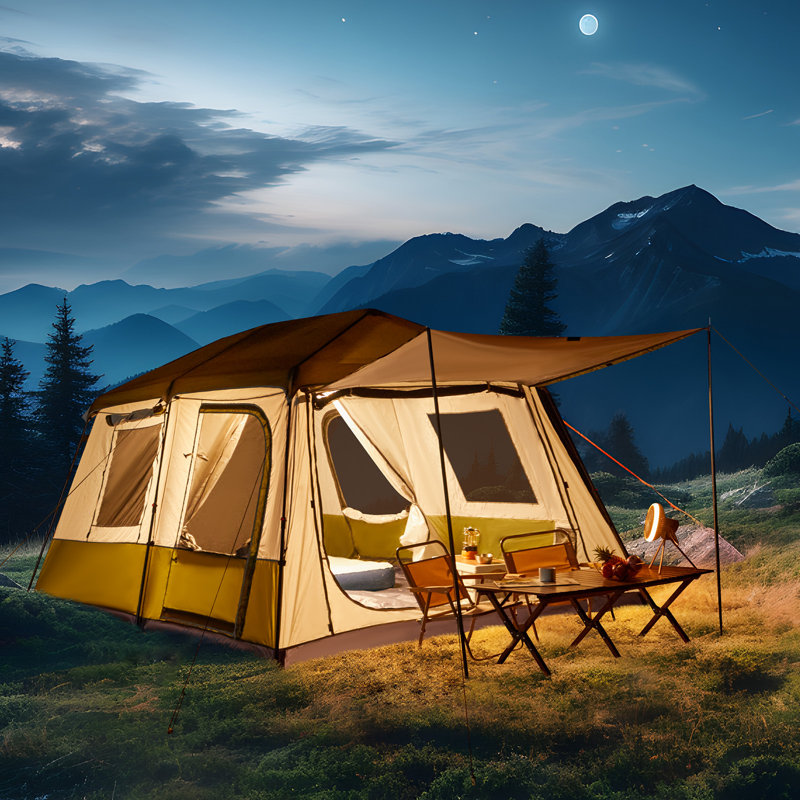 Tente de chalet Instant, Vert