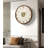 Luxury Mother of Pearl Wall Clock with Solid wood Frame-42335071