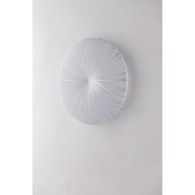 Camiryn Acrylic Flush Mount, 40Cm x 40Cm x 6Cm