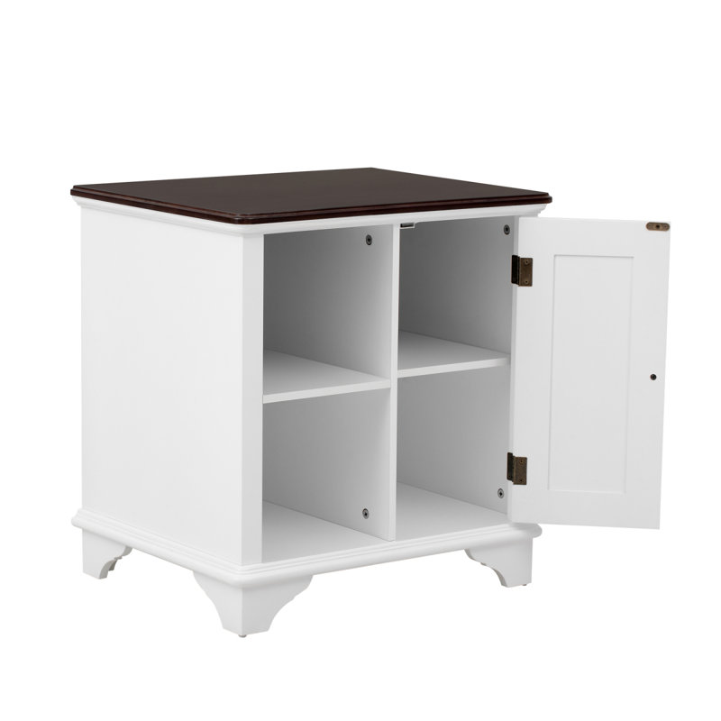 Table d'appoint U Can, Brown / White