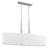 Stone 5-Light Polished Chrome Island Light