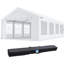 Quictent 5x10m (16x32ft) Party Tent Canopy, Heavy Duty Outdoor Event Shelter for Wedding, BBQ, Gathering with Storage Bags-122760405