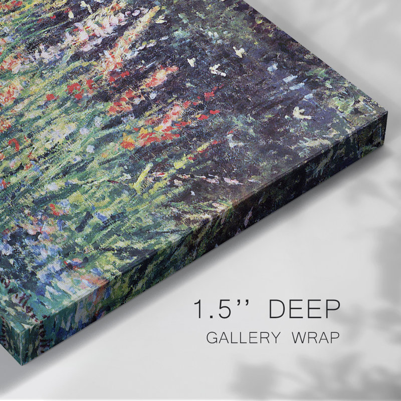 «Gladiolas» par Monet-Gallery, toile tendue, H 8 po x l 12 po