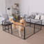Joesph 60cm H Metal Exercise Pen With Door