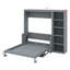Lit escamotable double avec bureau et bibliothèque-82047643-82047650