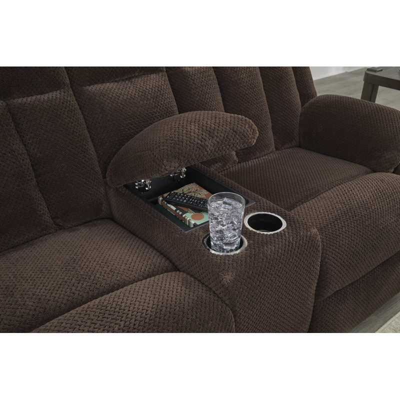 Valente Power Reclining Loveseat With Console