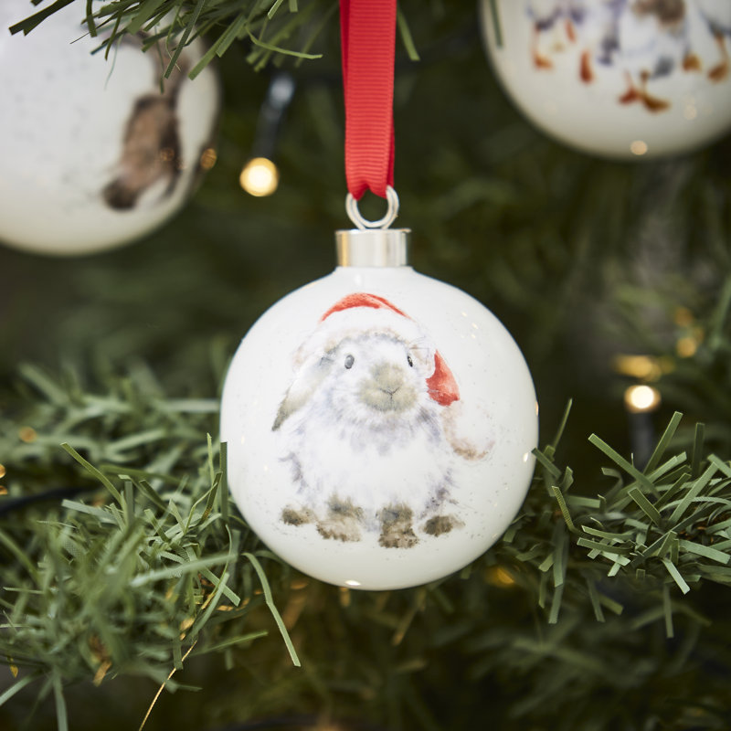 Classic Wrendale Designs, Ho Ho Ho Bauble