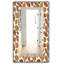 Miroir mural traditionnel à cônes de pin-40098270