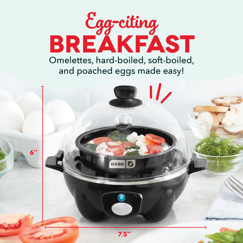 Rapid Egg Cooker, Black