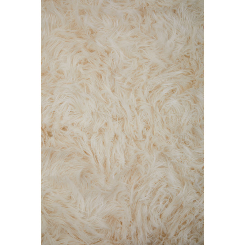 Akiana Bosie Lamina Throw, Cream