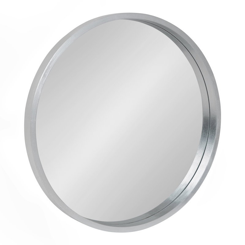Arranjeet Flat Mirror, 25.6" x 25.6", Silver