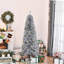Arbre de Noël argenté argenté-1237234564