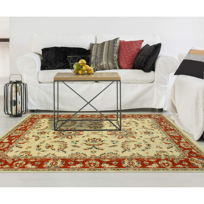 Fine Chobi Tabor Ivory Rug