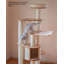 Structure d'escalade simple en bois et velours