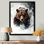 Piffard - Reproduction d'art mural animaux