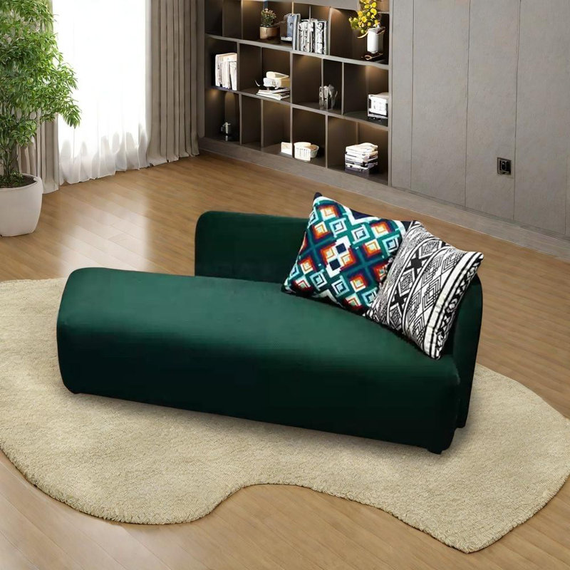 Élégante chaise supérieure en bois massif, Orienté à droite, Vert, Noir, noir, noir, noir