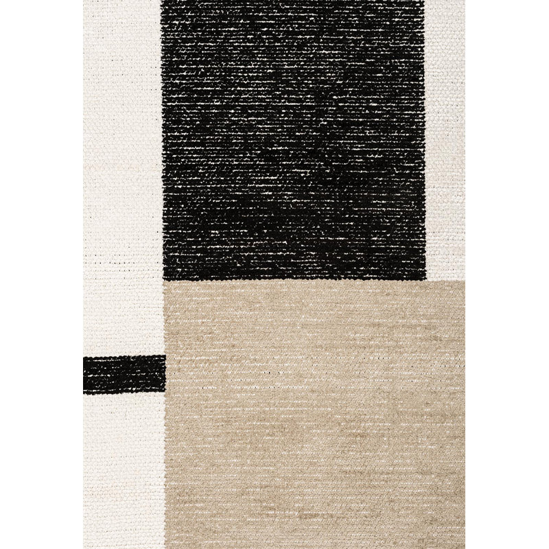 Abstract Panes Area Rug, Rectangle 9'10" x 14'