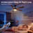 48" Smart Ceiling Fan with Light Kit Included, WiFi/APP/Voice/Remote, Dual-Sided 5-Blade High Airflow Low Noise 6-Speed, Reversible Airflow DC Motor-88342936-88343136