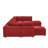 Campneaurelgates Corduroy Upholstered Modular Sectional-652419315