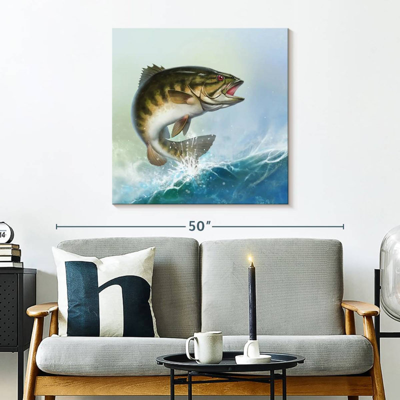 Brampt Bass, 30" H x 30" W