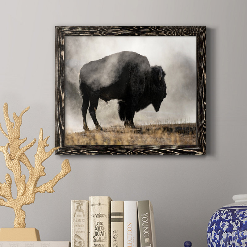 Geyser Basin - Impression sur toile, Noir, H 24 po x l 18 po x P 1,5 po