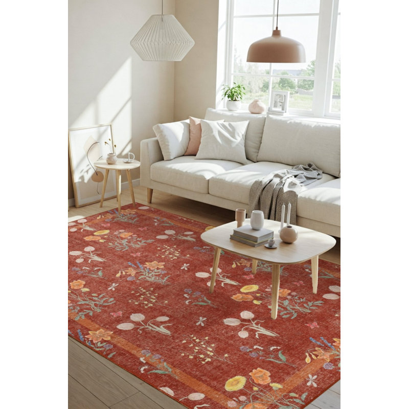 Tapis en chenille Hattiesburg, Rectangle 3 pi 10 po x 5 pi 3 po