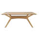 Etheriu Indoor Oak and Wood Dining Table