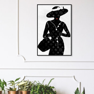 " Silhouette Of A Lady "