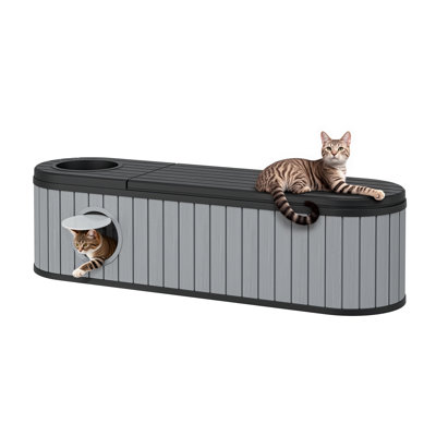 Enceinte de litière pour chat