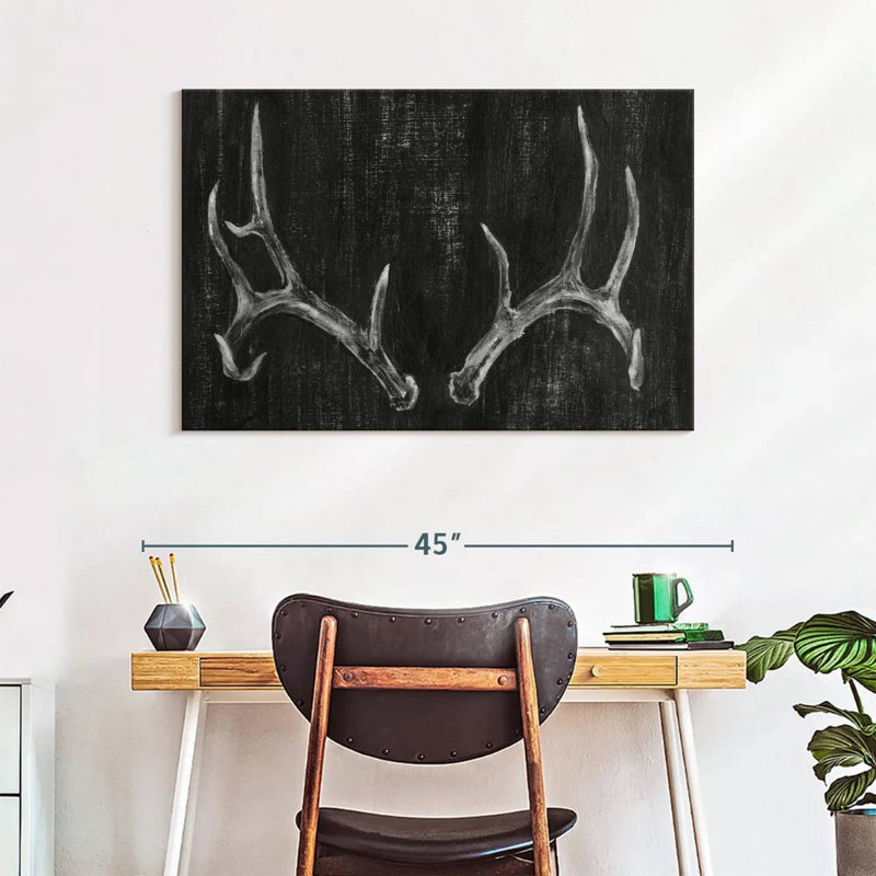 Senne Rustic Antlers I, 26" H x 39" W