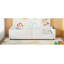 Lit plateforme tapissier avec garde-corps et station de charge
