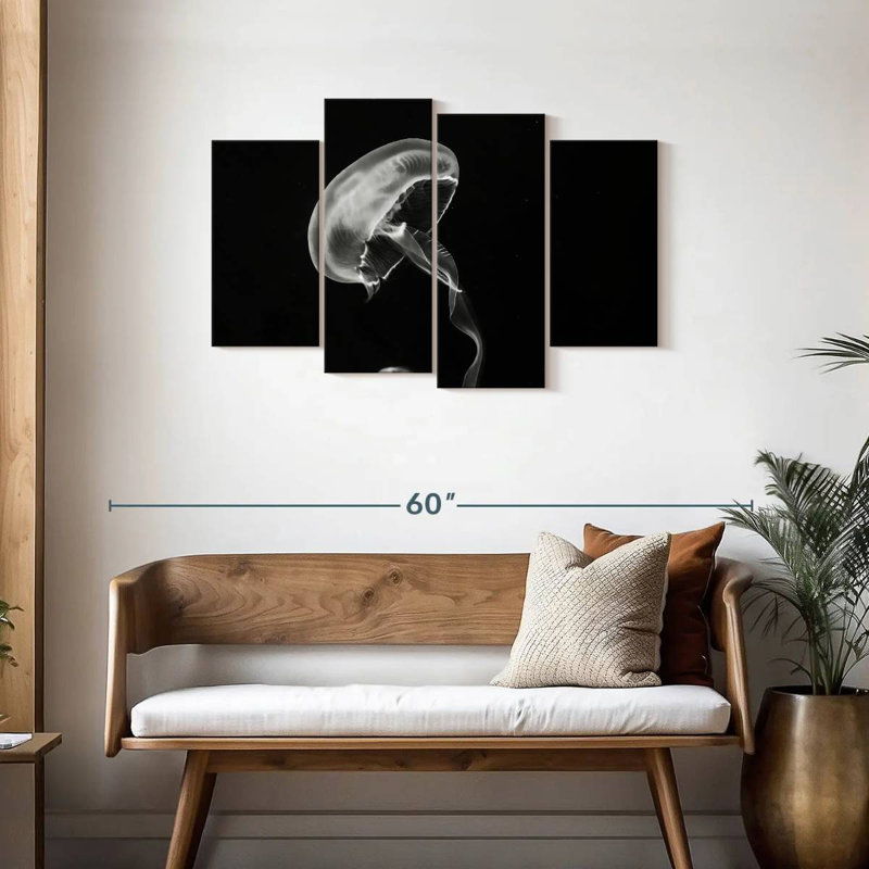 Brampt Jellyfish, 27" H x 43" W