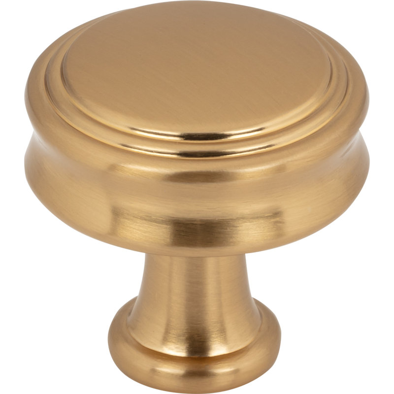 Coddington 1 1/4" Length Round Knob, Honey Bronze